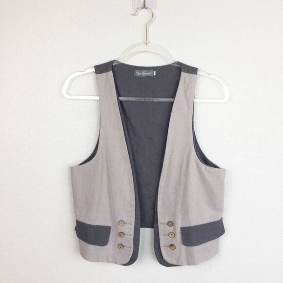 • THE HANGER • Two-tone Vest - Picture 1 of 5